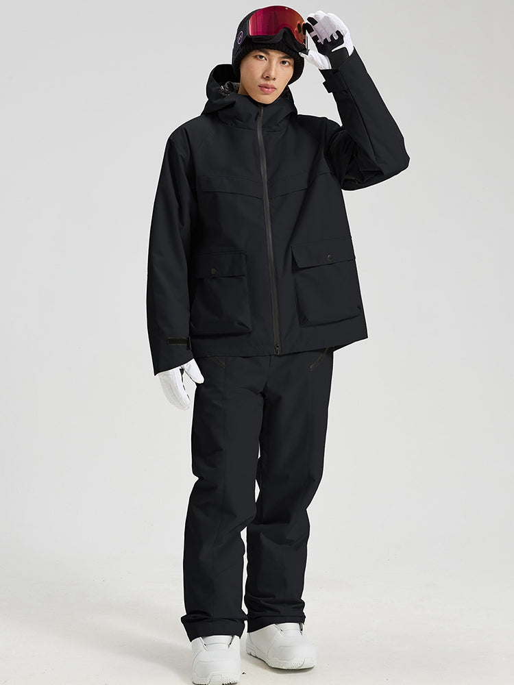 Men's Relaxed Two-Piece Snowboarding Outfit