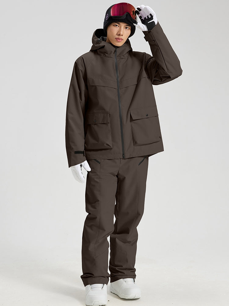Men's Relaxed Two-Piece Snowboarding Outfit