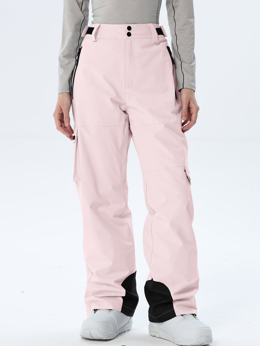 Women's Relaxed Utility Snow Pants with Cargo Storage