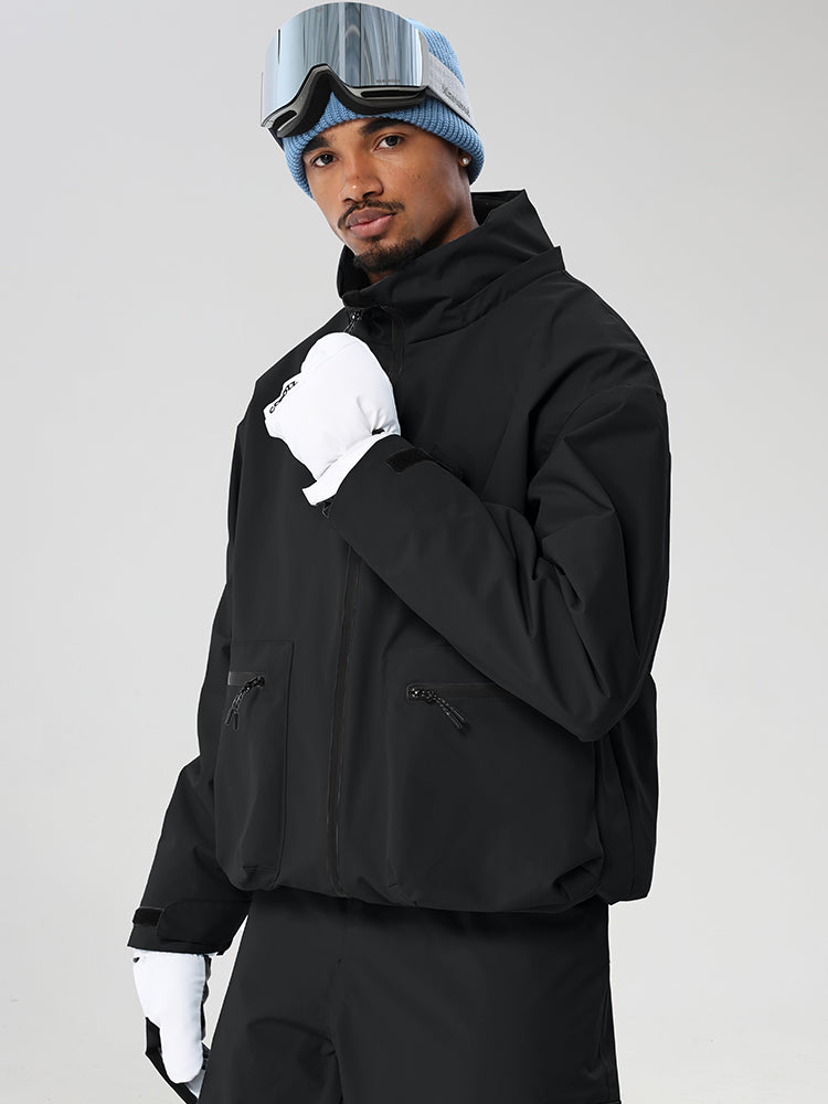 Men's Relaxed Snow Jacket with Inner Snow Skirt