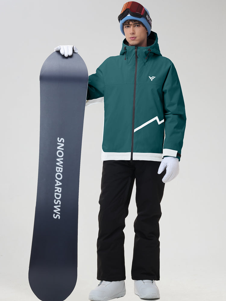 Men's Everyday Hooded Ski Jacket and Trouser Set