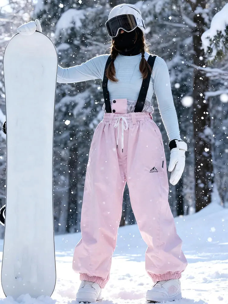 Best Snowsuits for Women 2 Pieces Snow Jacket & Ski Bibs Set