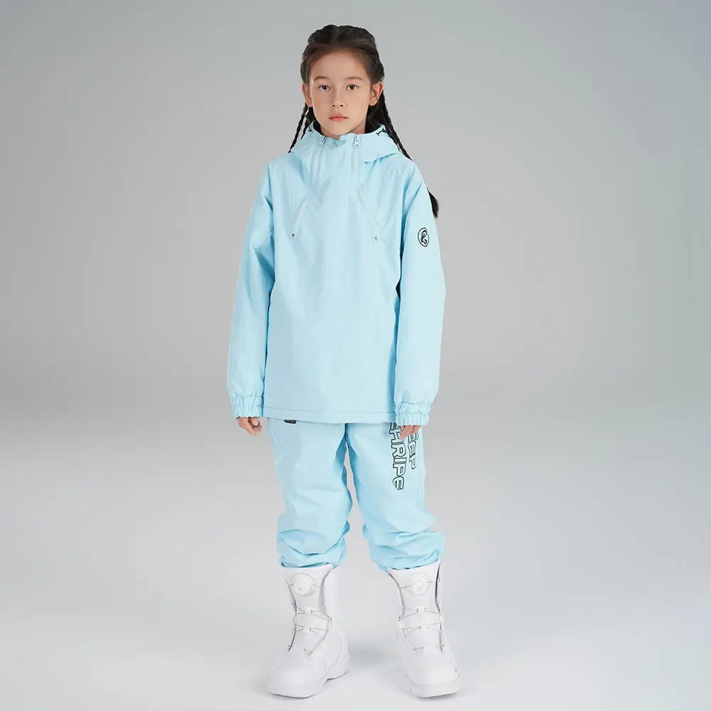 Cargo Insulated Girls & Boys Snowboard Jacket And Pants