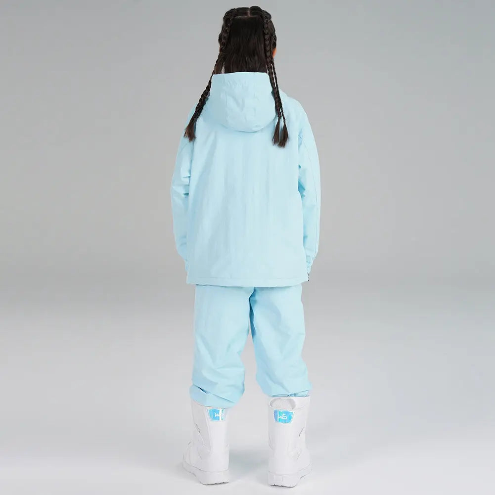 Cargo Insulated Girls & Boys Snowboard Jacket And Pants