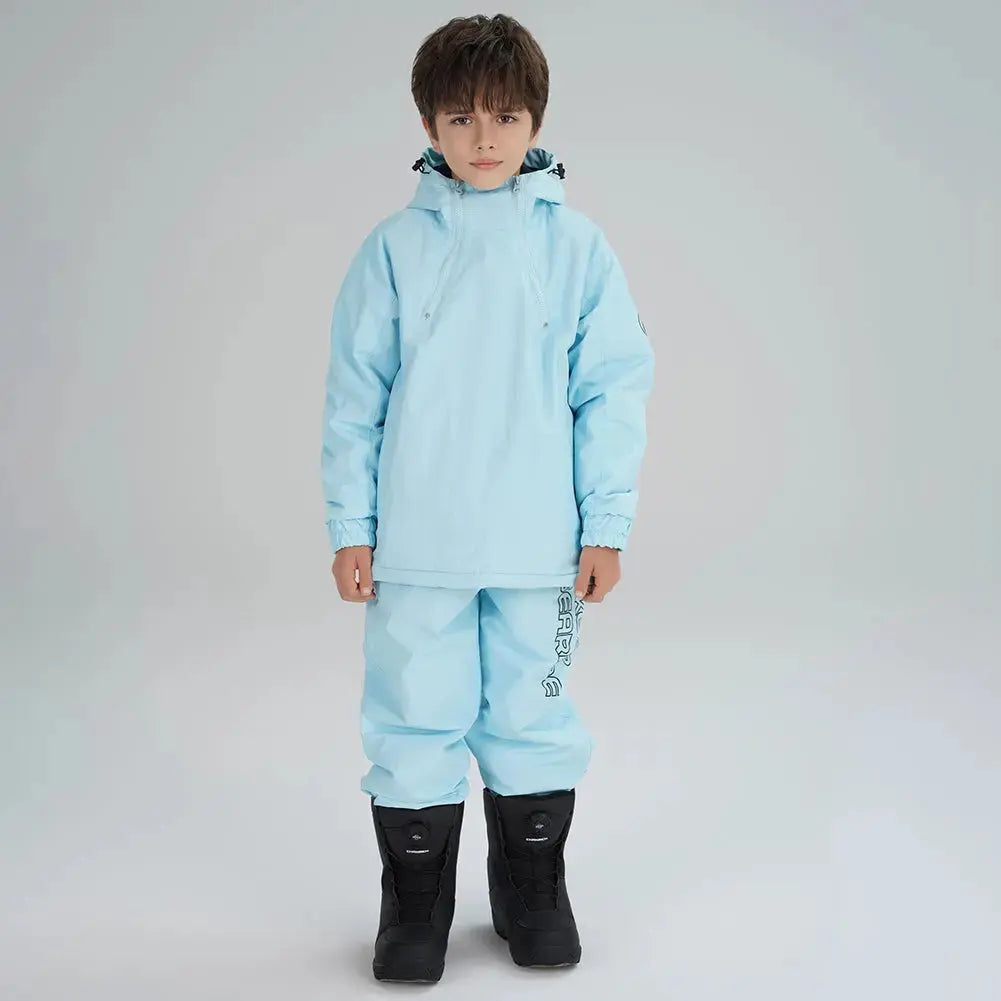 Cargo Insulated Girls & Boys Snowboard Jacket And Pants