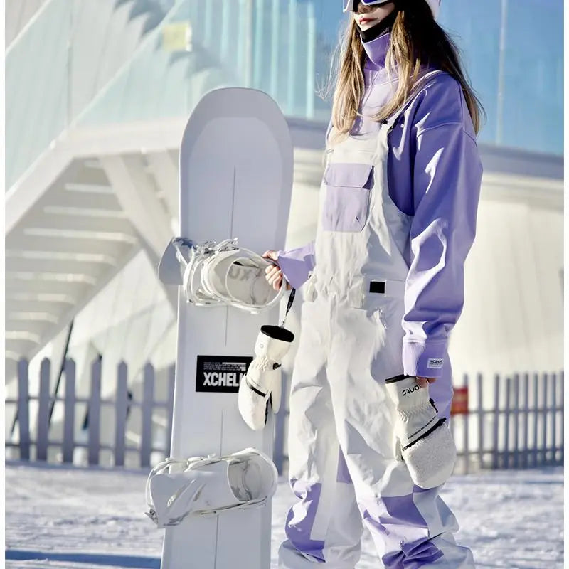 Chic Outdoor Ski & Snowboard Bibs Pants