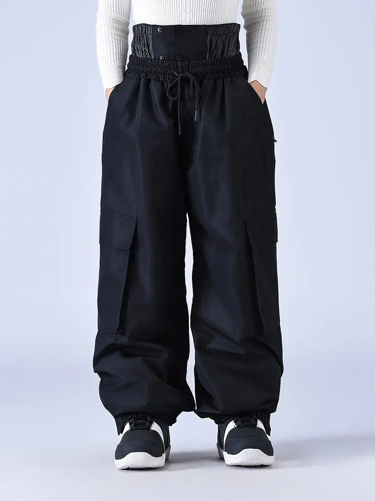 Couple Style Baggy Snow Pants Cargo Ski Pants