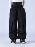 Couple Style Baggy Snow Pants Cargo Ski Pants