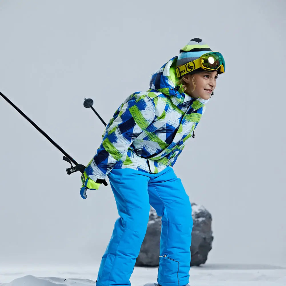 HOTIAN Boys Insulated Winter Snow Jacket