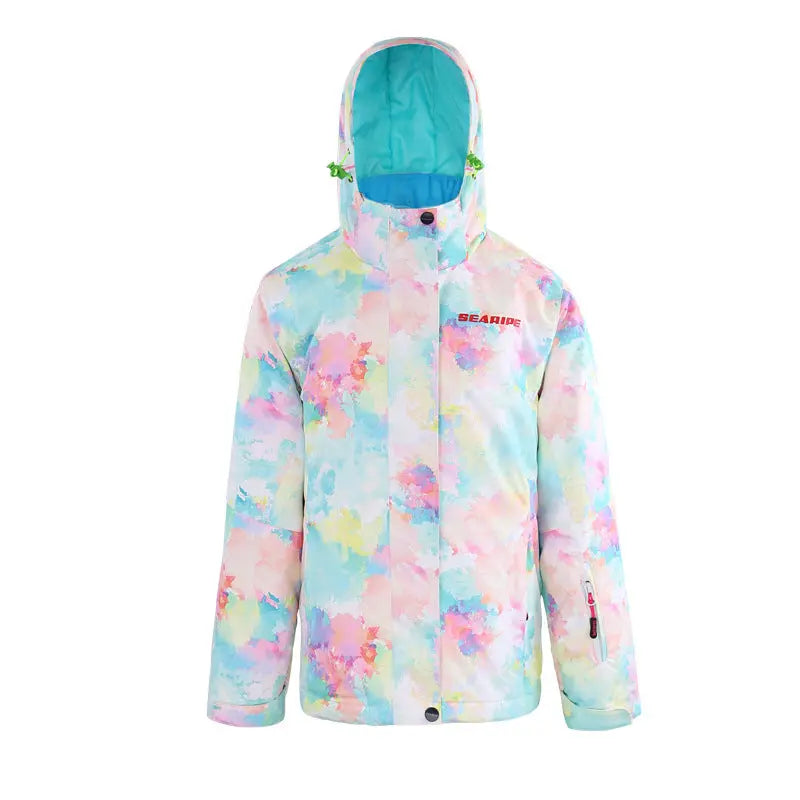 Girls Colorful Winter Warm Snowboard Ski Jacket