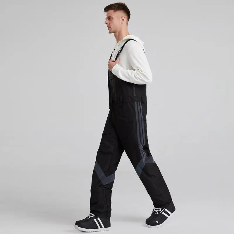 Mens Reflective Snow Bibs & Pants