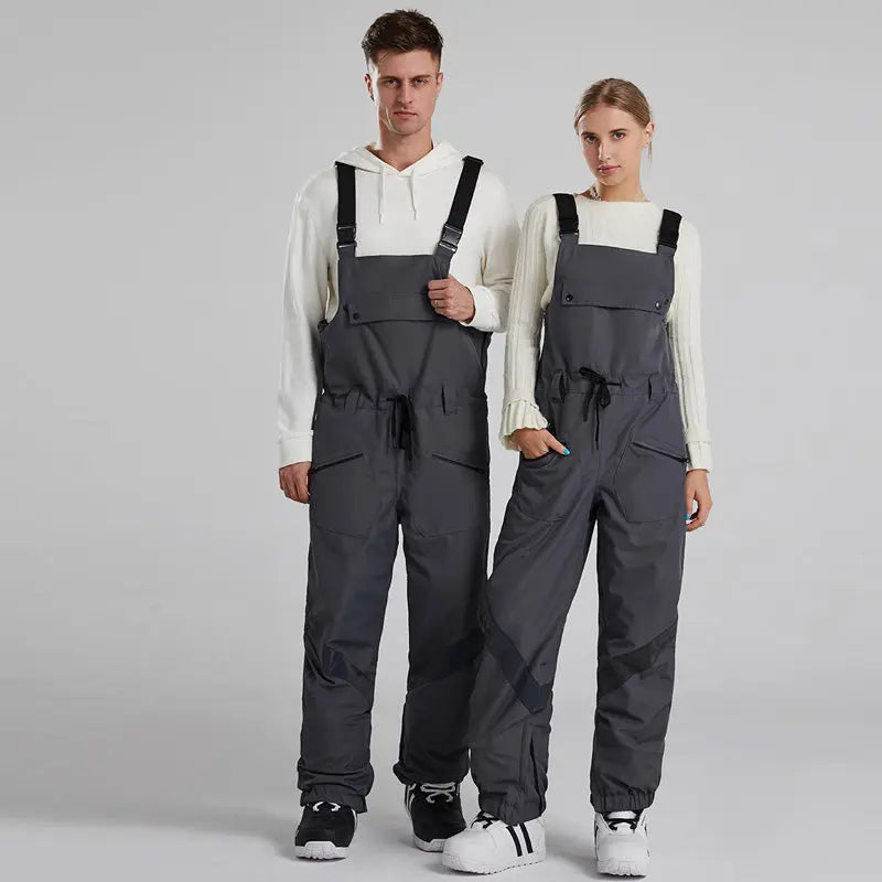 Mens Reflective Snow Bibs & Pants