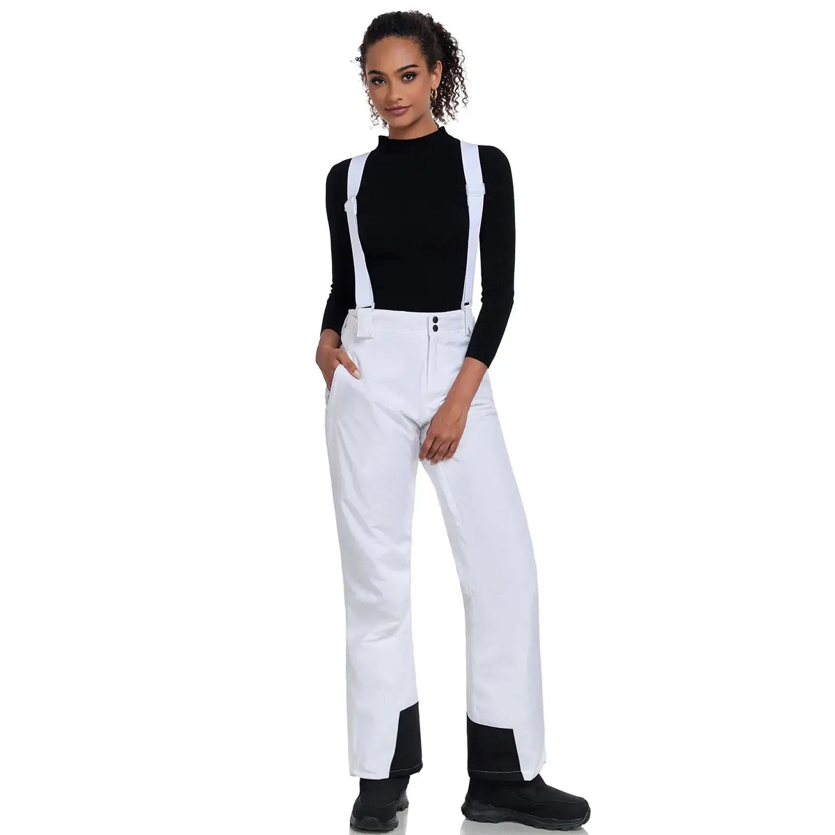 HOTIAN Women's Ski Pants Insulated Winter Snowboard Pants Bibs