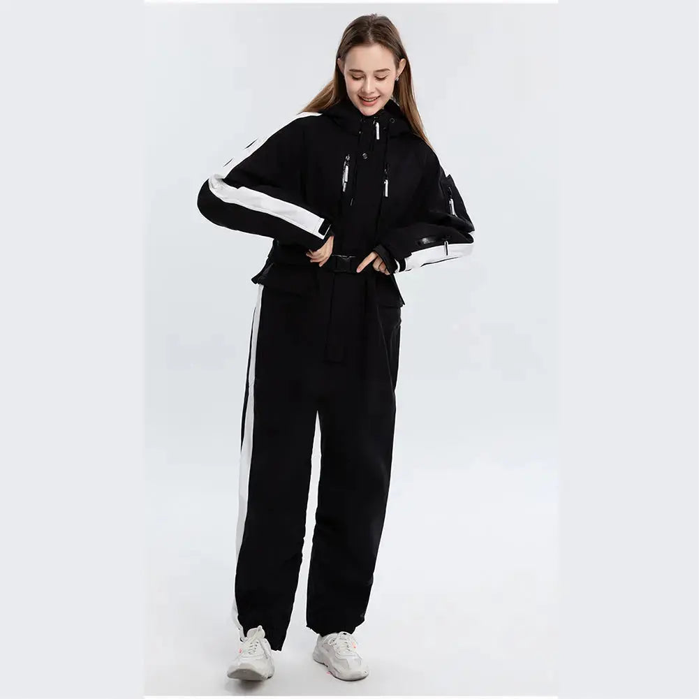 Loose Fit Ski Snowboarding Jumpsuits One Piece Snow Suits