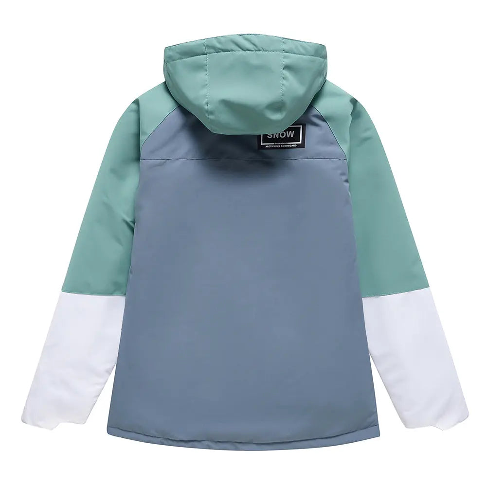 Men Anorak Skiing Snowboarding Insulated Jacket 