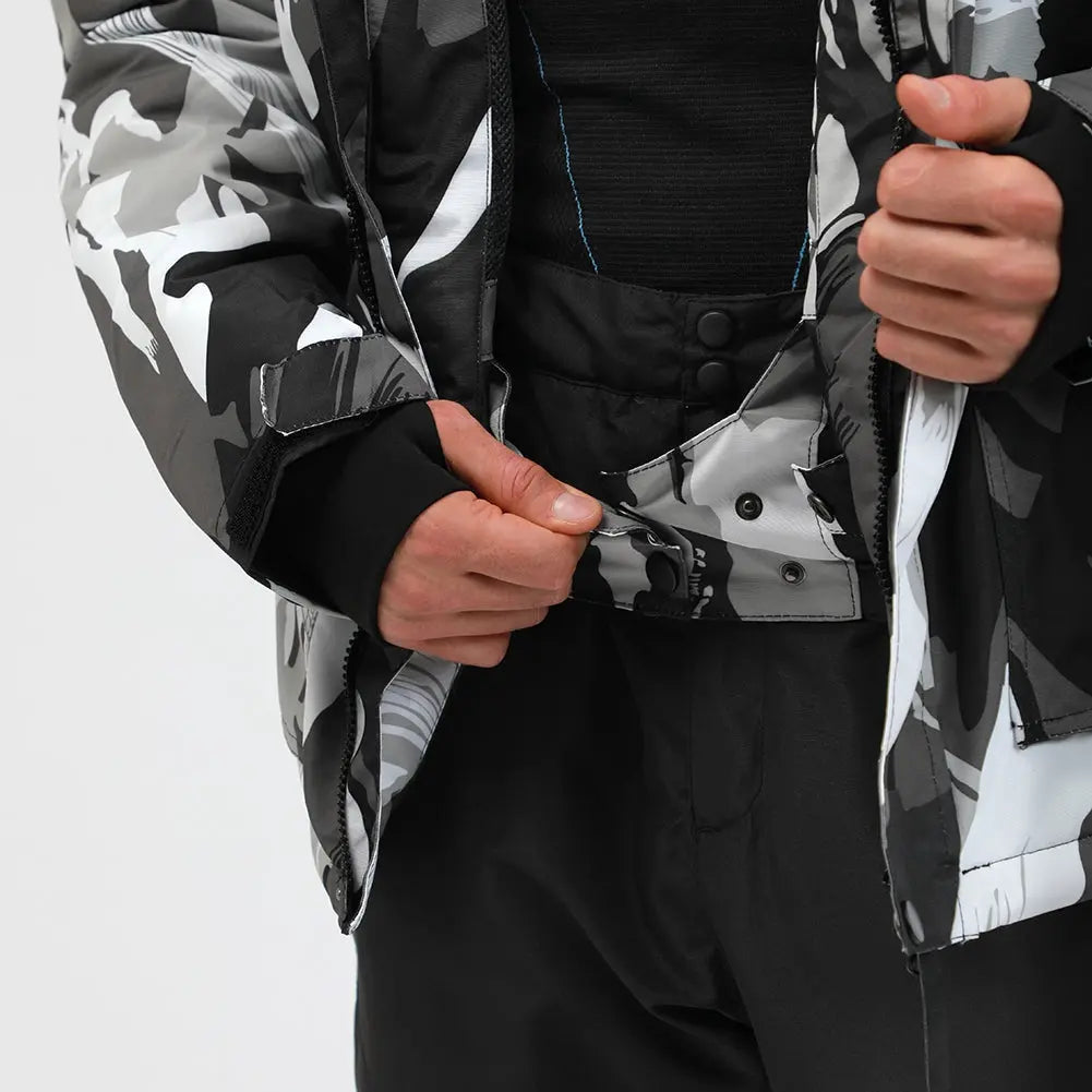 Hotian Men Insulated Skiing Shell Jacket