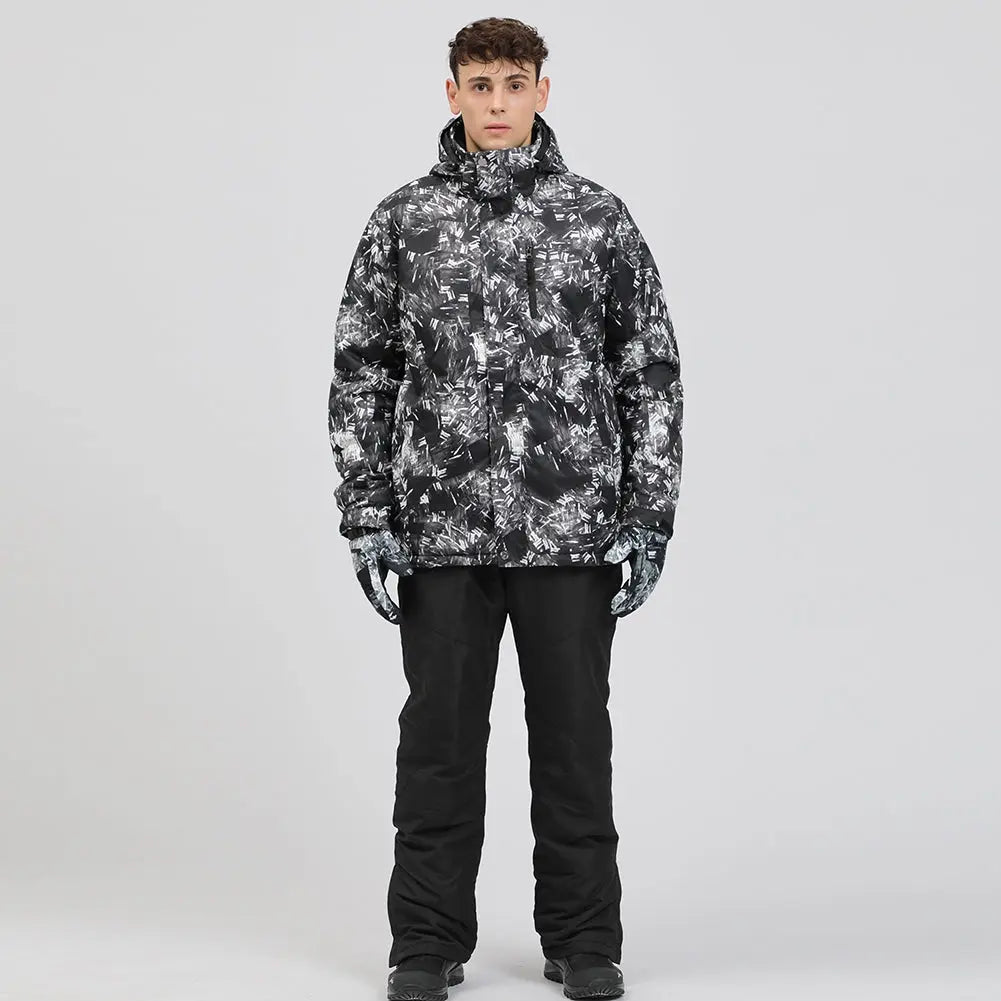 Hotian Men Insulated Snow Skiing Snowboarding Jacket