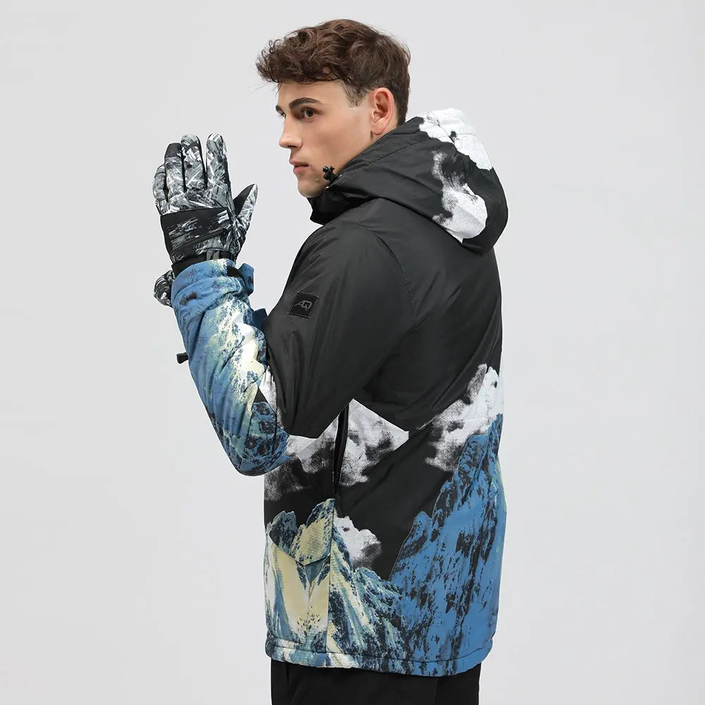 Hotian Men Insulated Snow Skiing Snowboarding Set