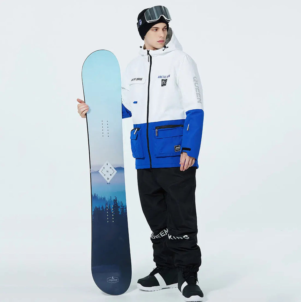 Adult Ski Insulated Cargo Jacket & Jogger Pants Downhill Diva Suits 