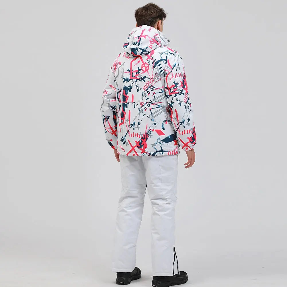 Hotian Men Skiing Shell Insulated Jacket
