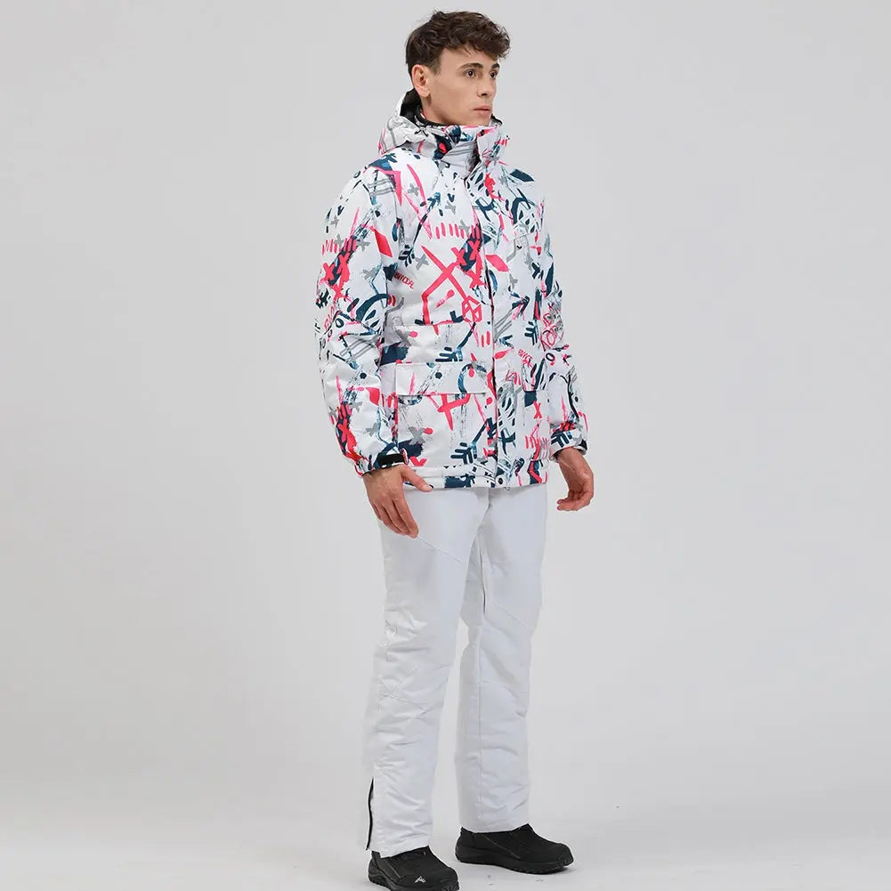 Hotian Men Skiing Shell Insulated Jacket