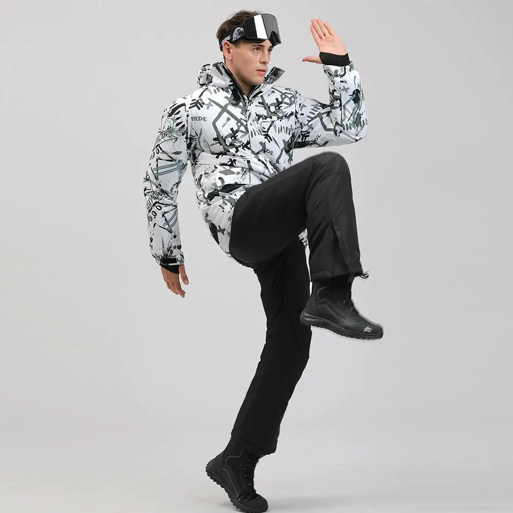 Hotian Men Skiing Shell Insulated Jacket