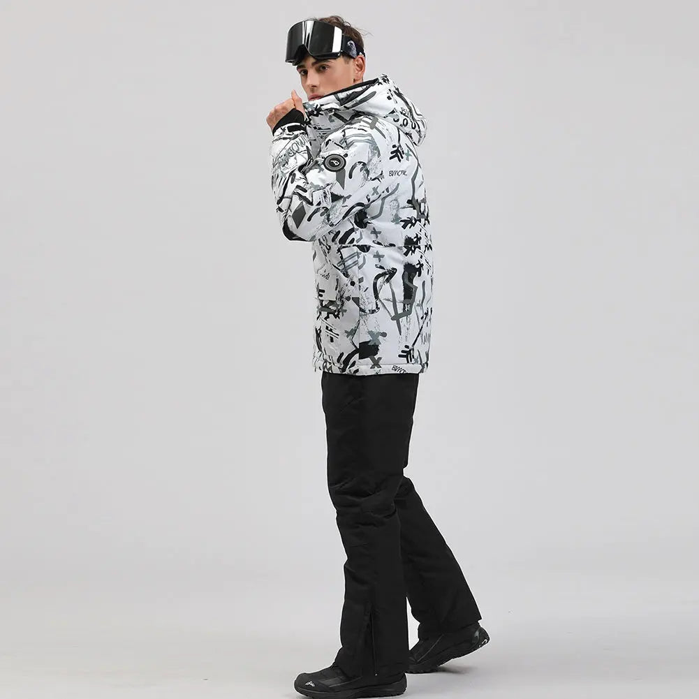 Hotian Men Skiing Shell Insulated Jacket