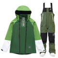 Couple Style Snowboard Suits Cargo Jacket & Bibs Pants