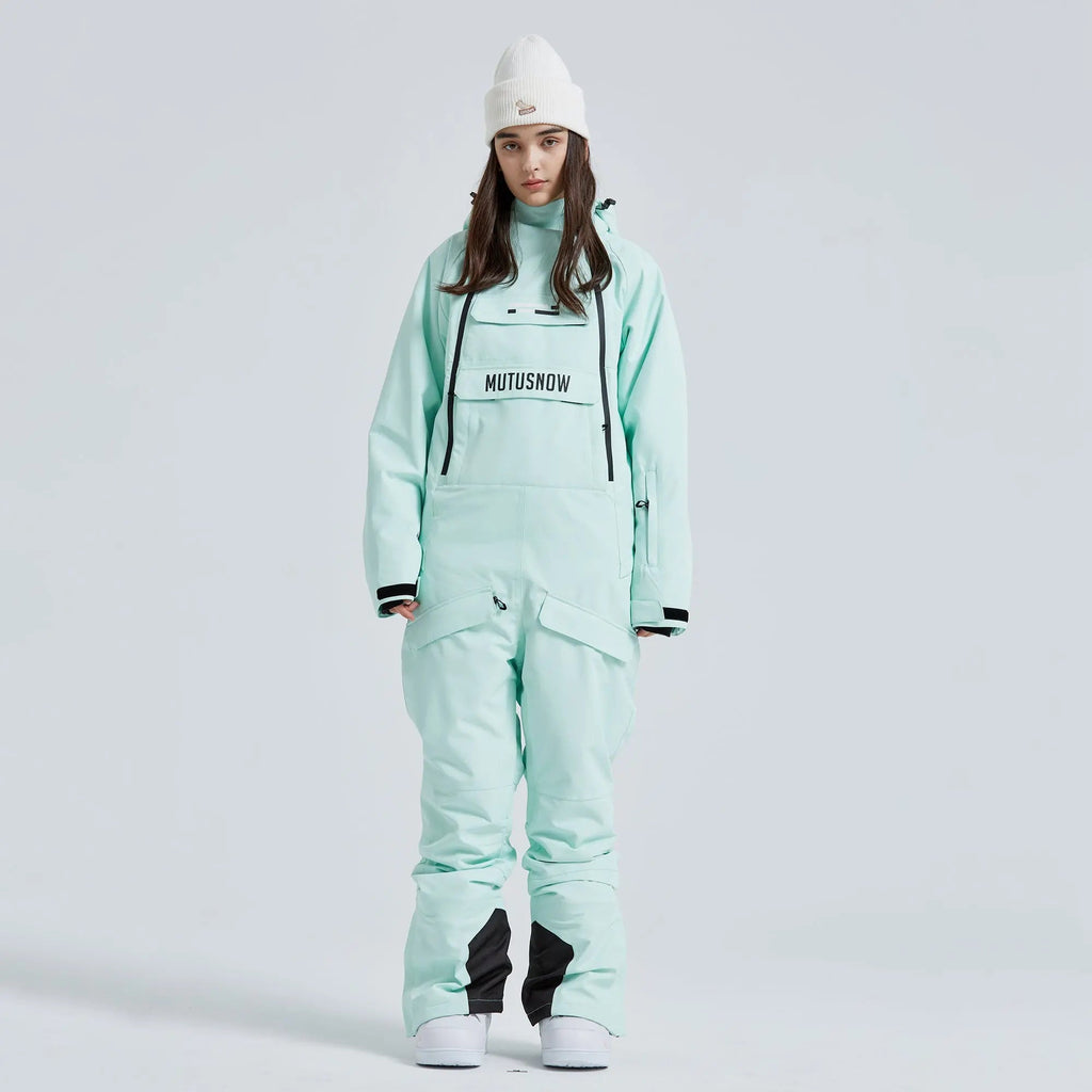One Piece Winter Onesie Ski Jumpsuits