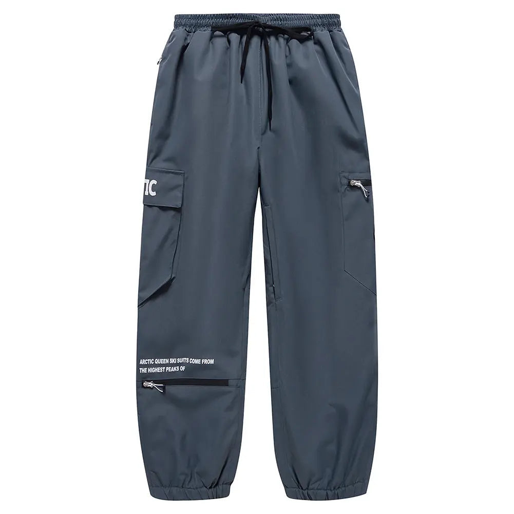 Hotian Women Skiing Snow Cargo Jogger Pants