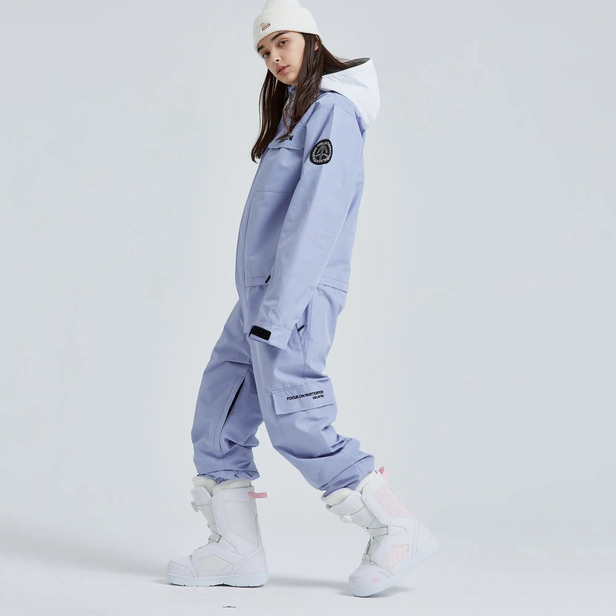 Adult One Piece Ski Suits Waterproof Winter Snowsuits