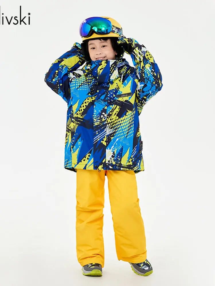 Kids Insulated Ski Jacket | 20K Waterproof Snow Coat