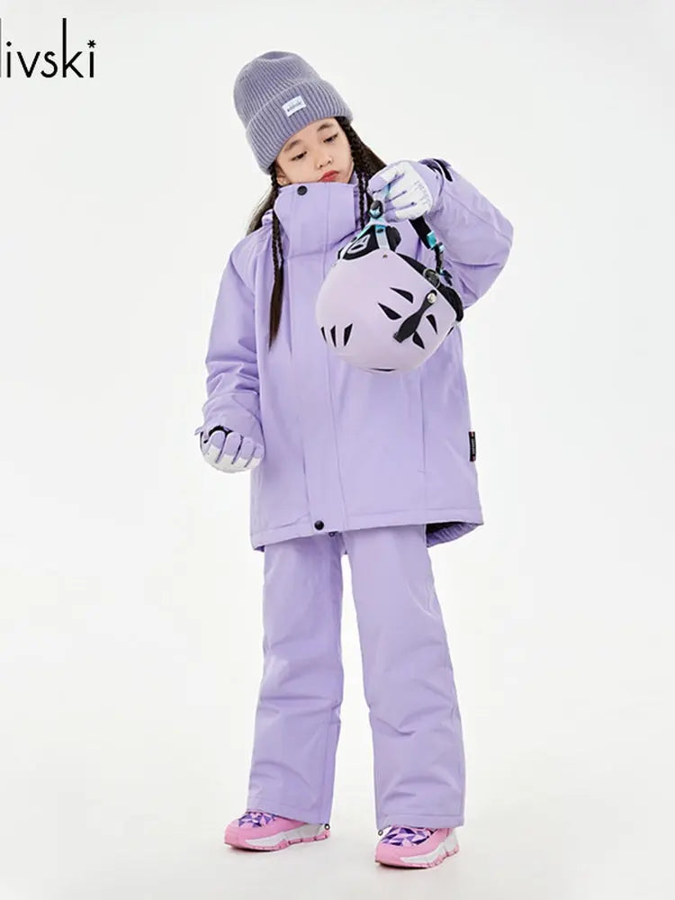 Kids Insulated Ski Jacket | 20K Waterproof Snow Coat