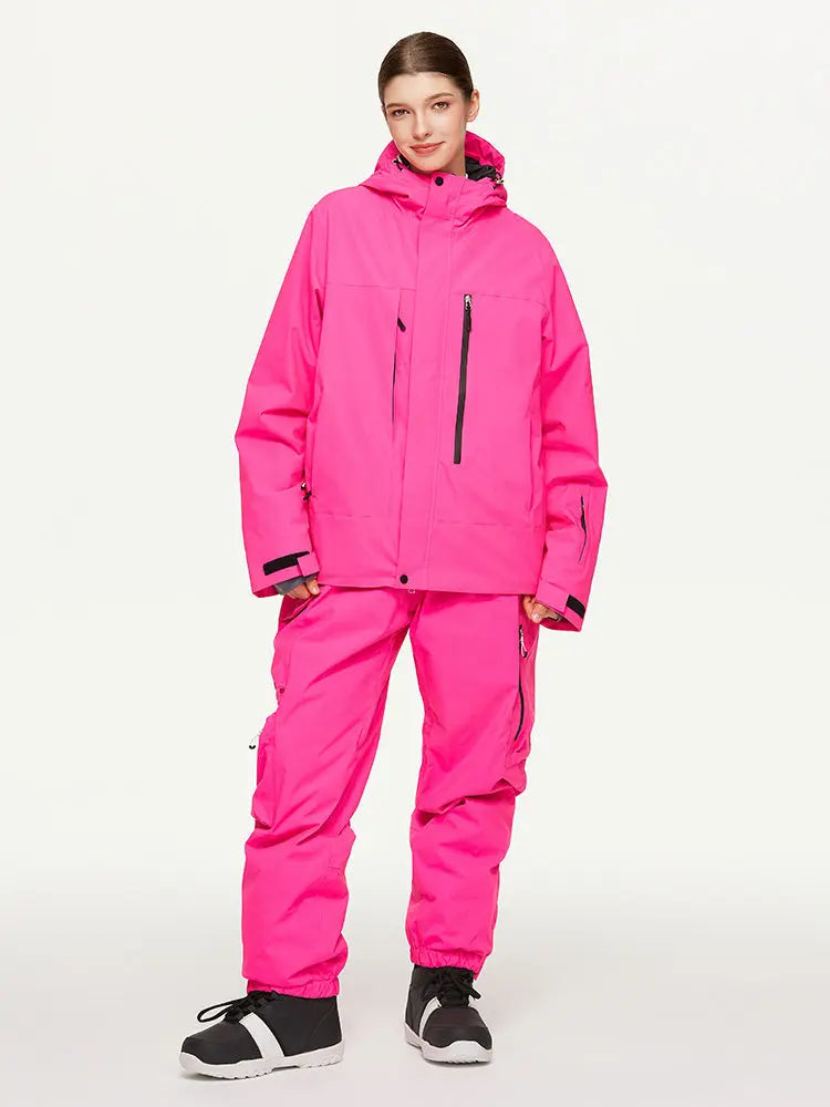 Matched Snow Suits for Women 2 Pieces Ski Jackets & Pants Set