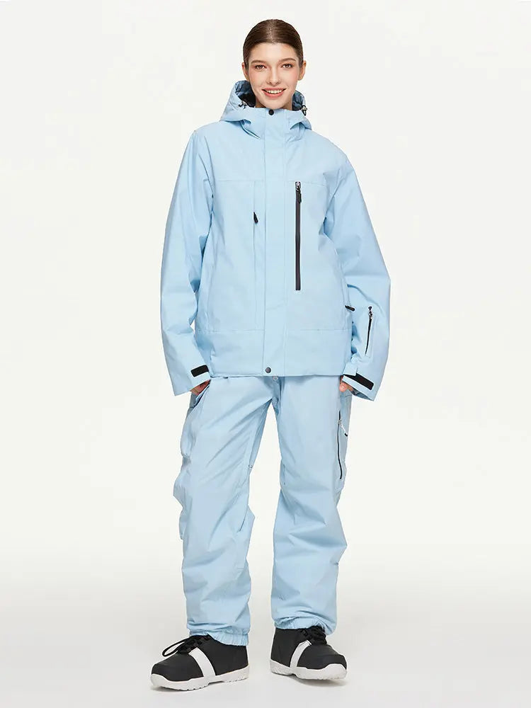 Matched Snow Suits for Women 2 Pieces Ski Jackets & Pants Set