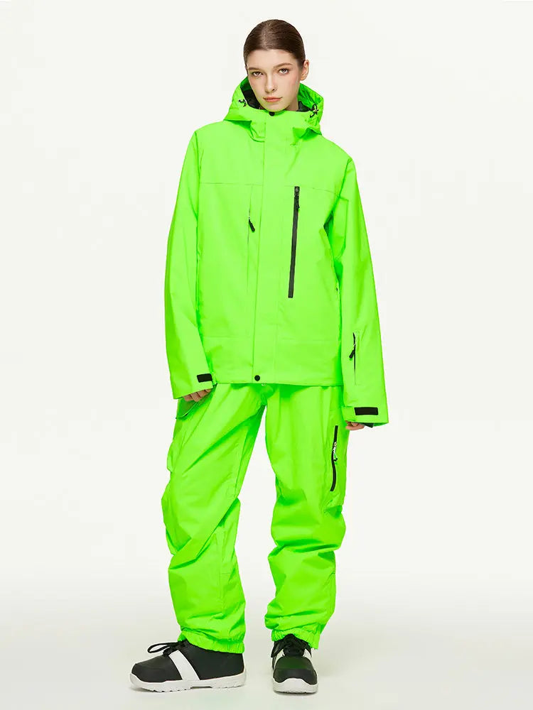 Matched Snow Suits for Women 2 Pieces Ski Jackets & Pants Set