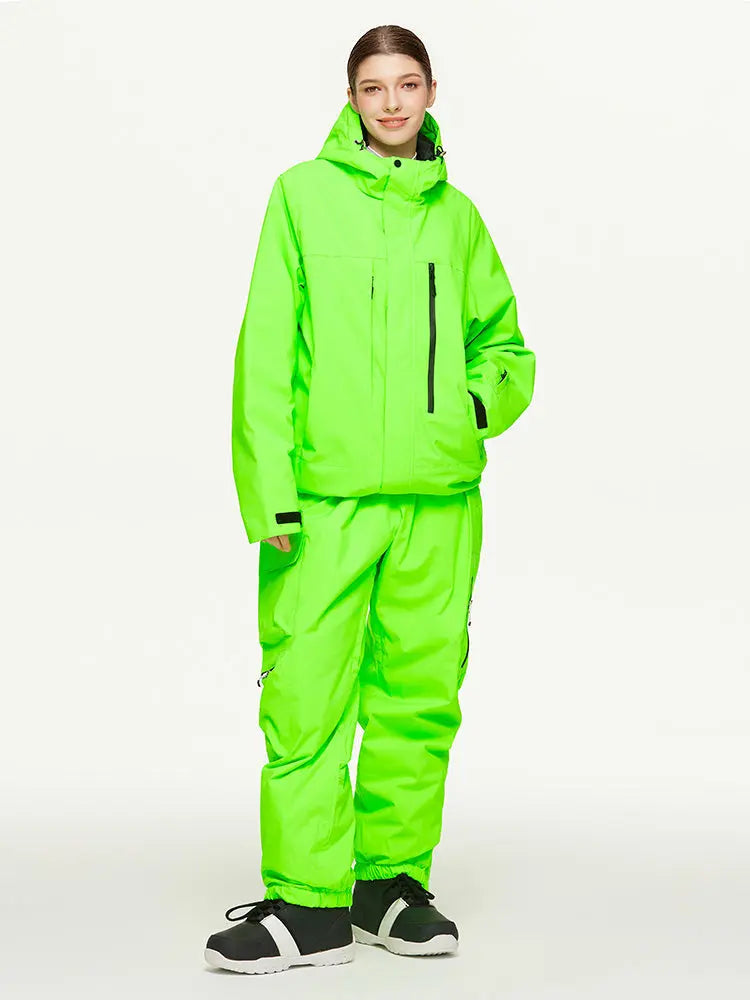 Matched Snow Suits for Women 2 Pieces Ski Jackets & Pants Set