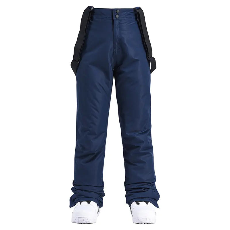 Men Women Outdoor Ski Snowboarding Bibs Pants