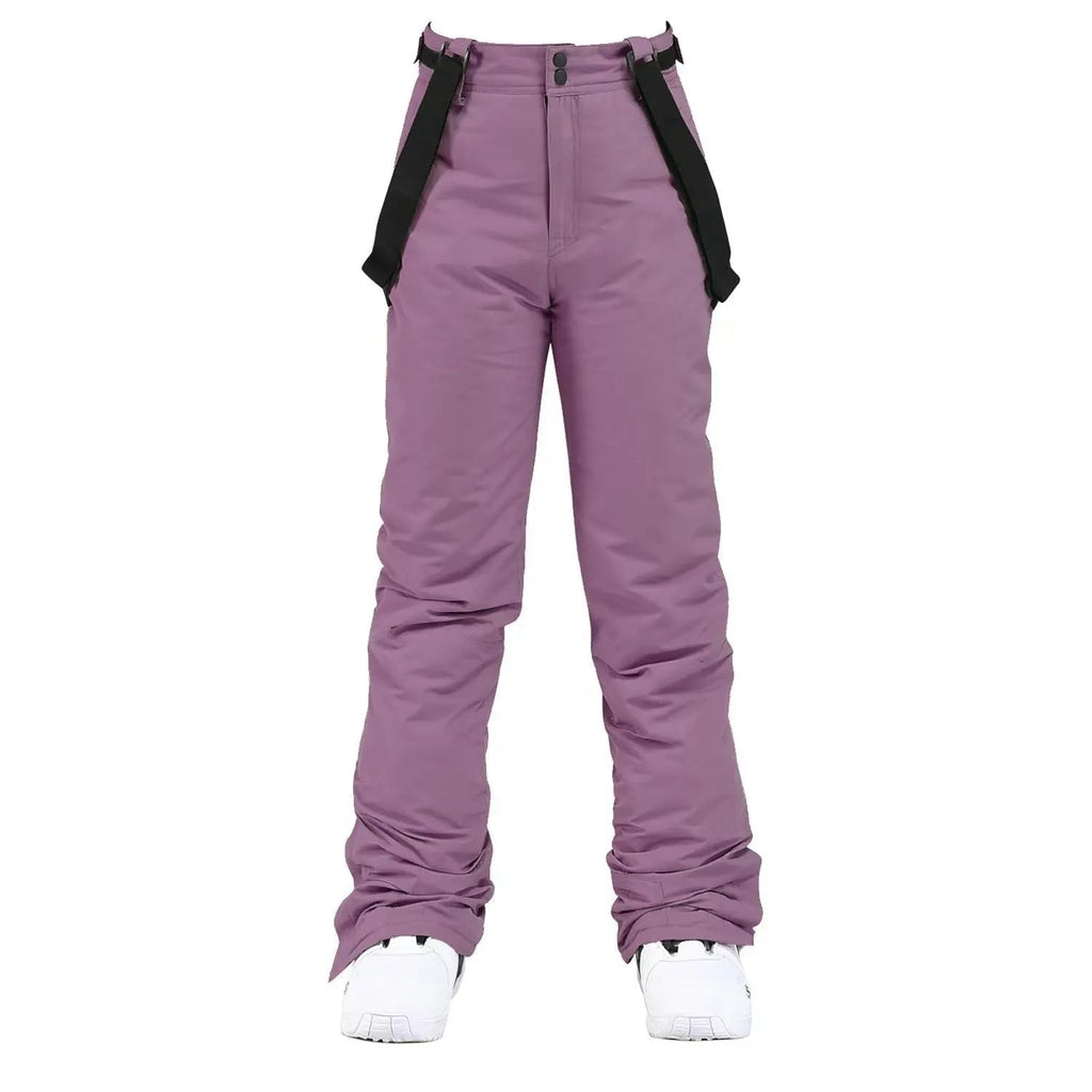 Men Women Outdoor Ski Snowboarding Bibs Pants