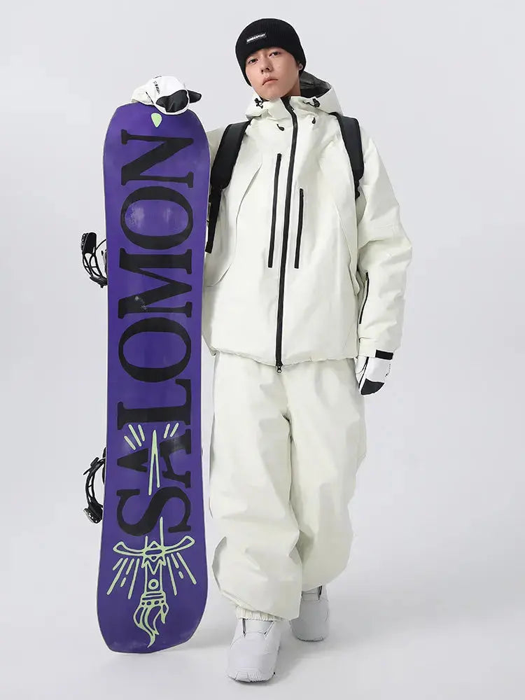 Men's Freestyle Ski Snowboard Jacket & Pants Set