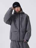 Men's Searipe Baggy Snow Jacket Insulated Ski Coat Top Level