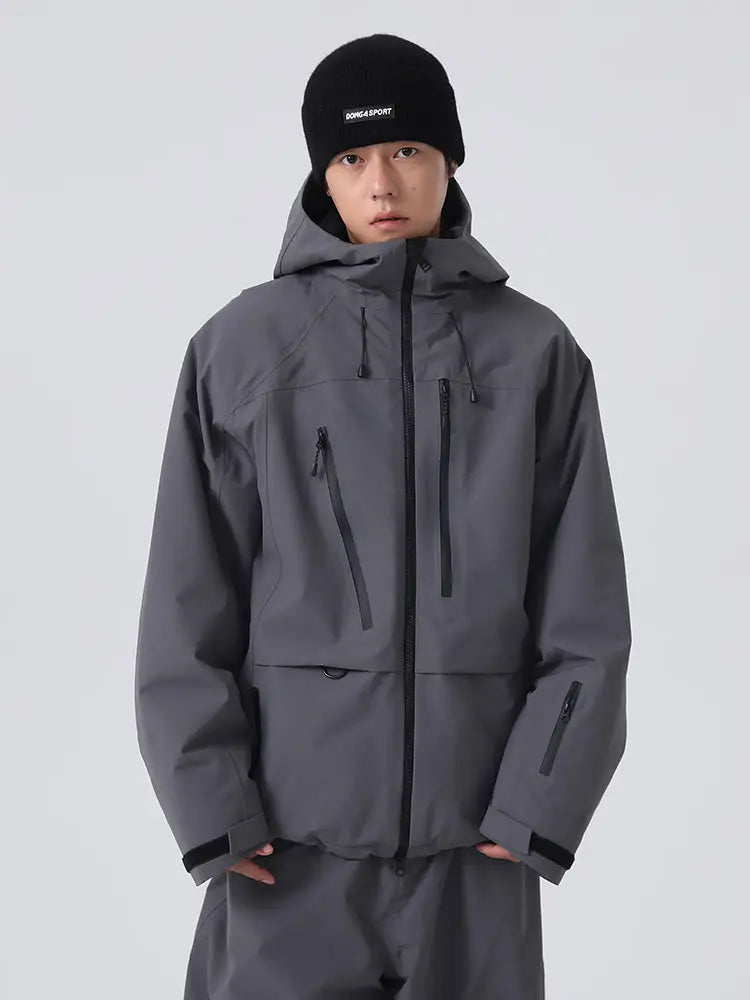 Men's Searipe Baggy Snow Jacket Insulated Ski Coat Top Level