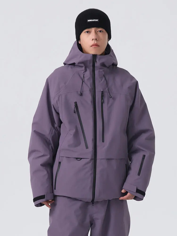 Men's Searipe Baggy Snow Jacket Insulated Ski Coat Top Level