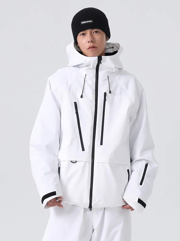 Men's Searipe Baggy Snow Jacket Insulated Ski Coat Top Level
