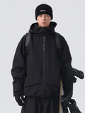 Men's Sporty Snowboarding Jacket All-Conditions Baggy Snow Jacket
