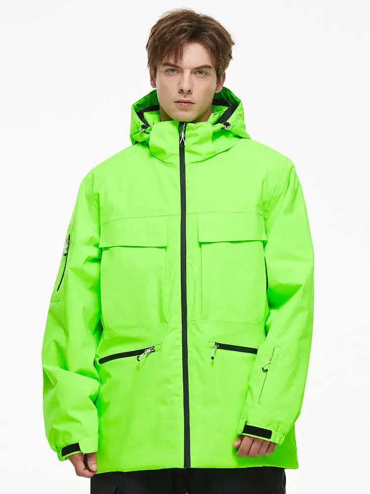 Mens Women Snowboarding Jacket Winter Insulated Ski Coat