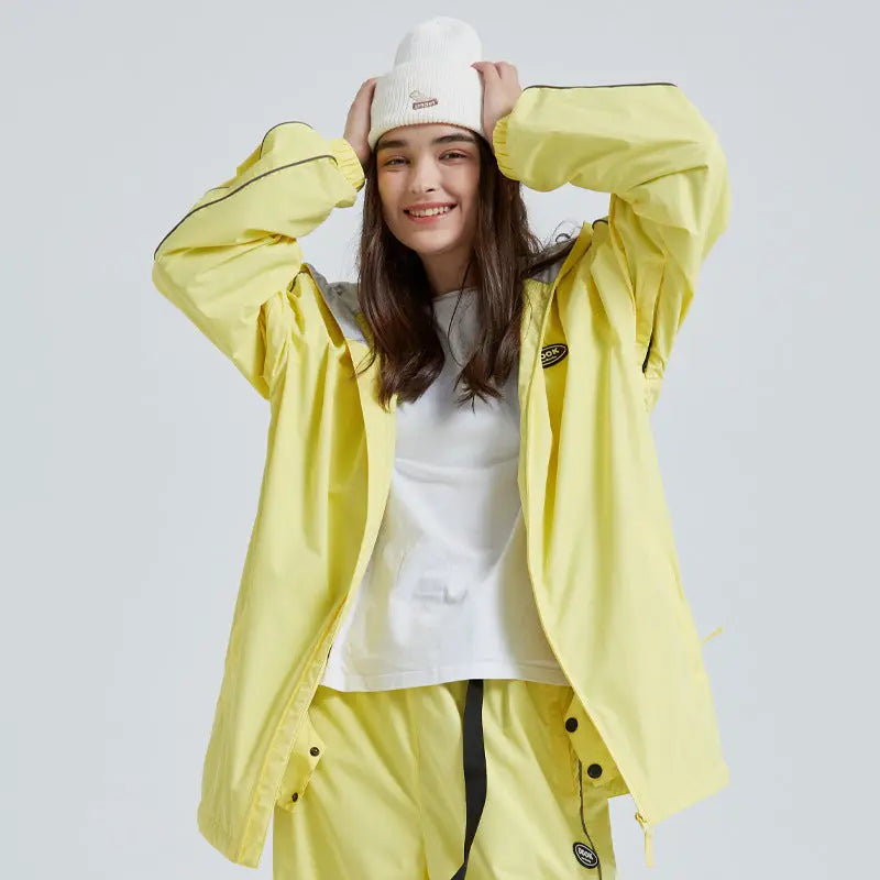 Outdoor Winter Ski Snowboarding Jacket for Couple