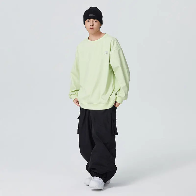 Oversized Snowboard Pants Couple Style Ski Wear