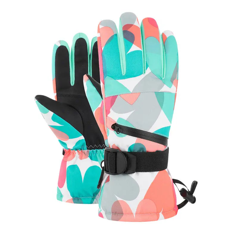 Adult Winter WarmTouchscreen Snow Mittens