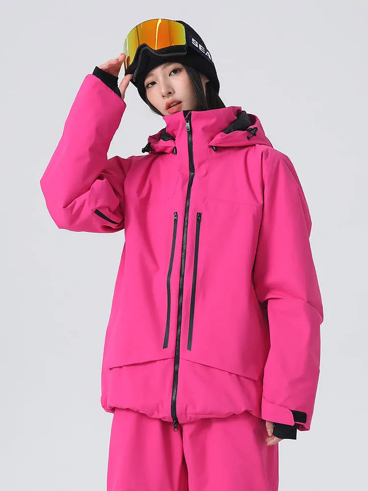 Searipe 3L Snowline Jacket Insulated Solid Color Snowboard Jacket
